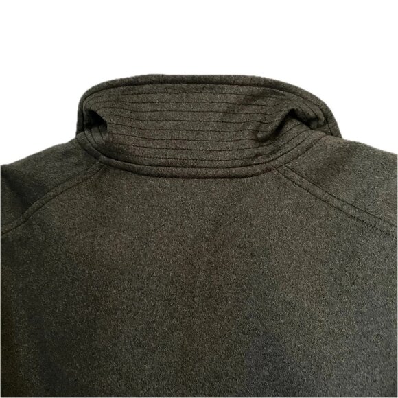 The North Face Gray 1/4 Zip Pullover Mock Turtleneck Sweater Women's Sz M EUC - Picture 7 of 9